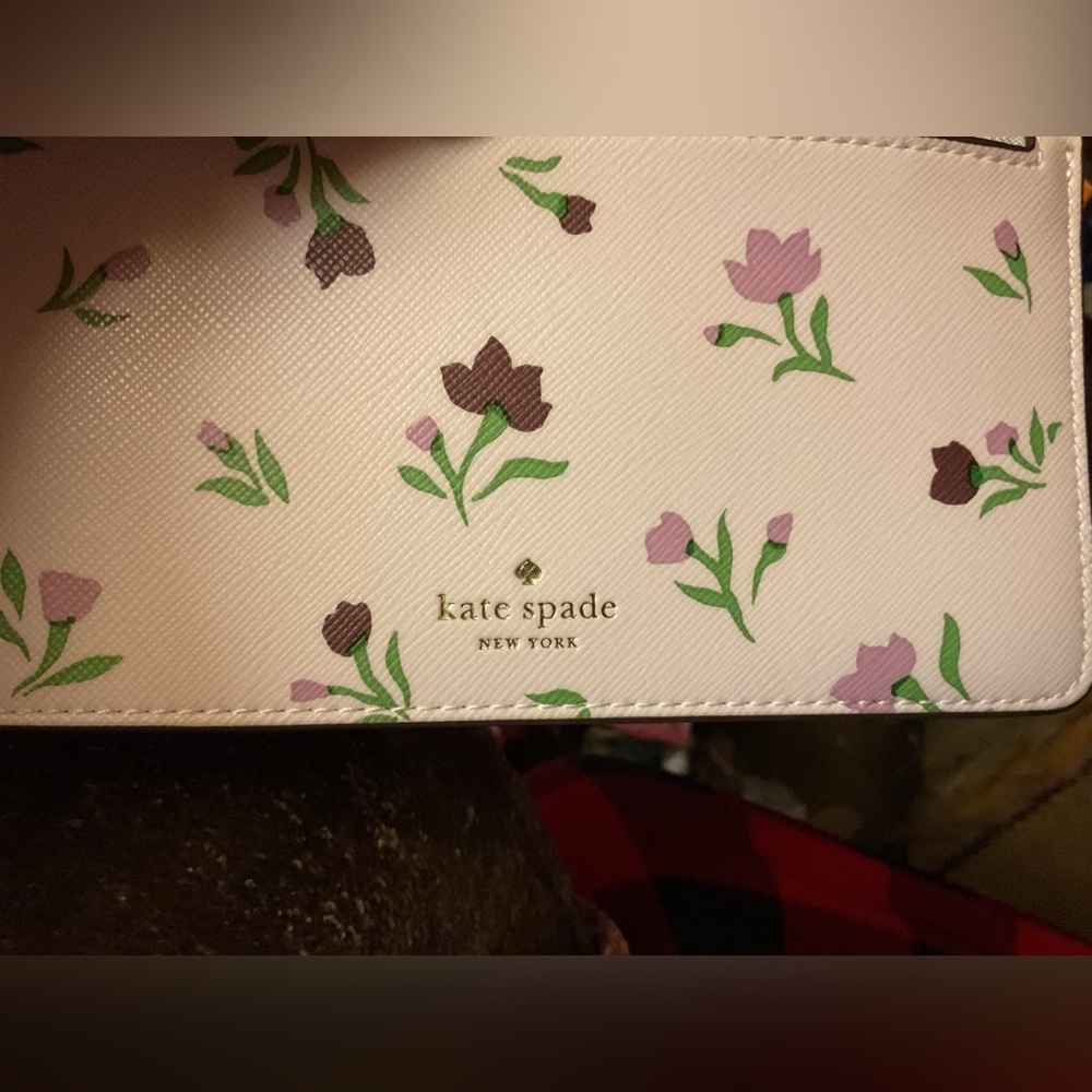 Kate Spade GRACEFUL FLORAL DITSY SLIM ZIP WALLET - Picture 3 of 7